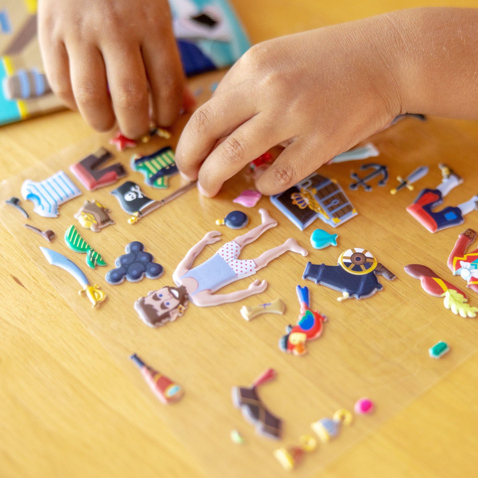 Puffy Sticker Play Set - Pirate - Image 6