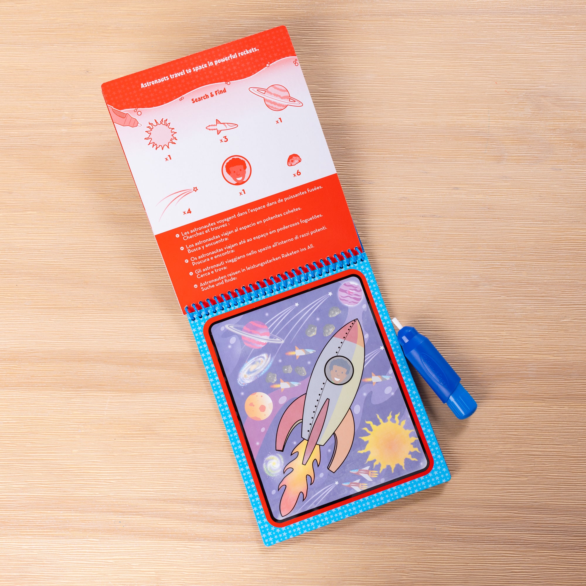 Water Wow! Space Water-Reveal Pad ?C On the Go Travel Activity - Image 9