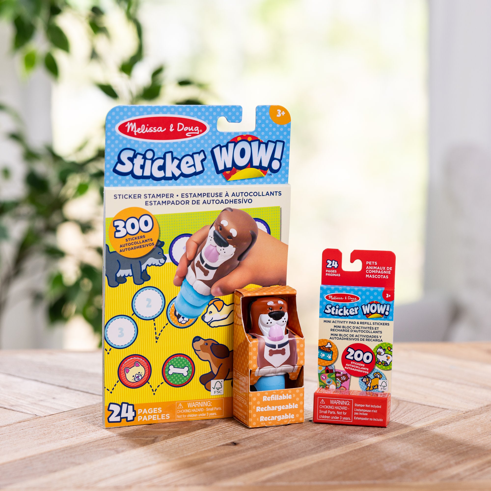 Sticker WOW!? Dog Bundle: Activity Pad & Sticker Stamper + Mini Activity Pad and 200 Refill Stickers - Image 3