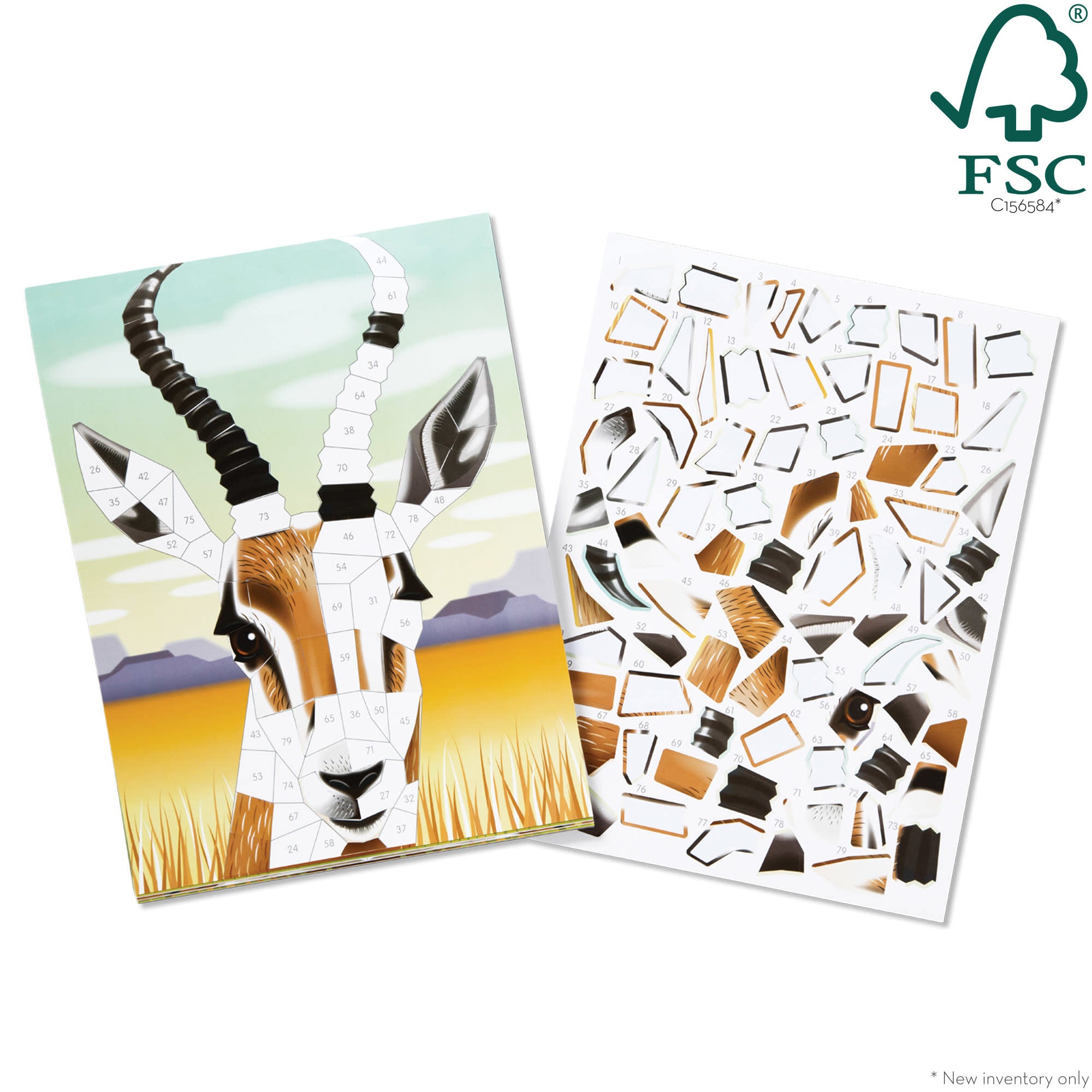 Mosaic Sticker Pad - Safari - Image 3