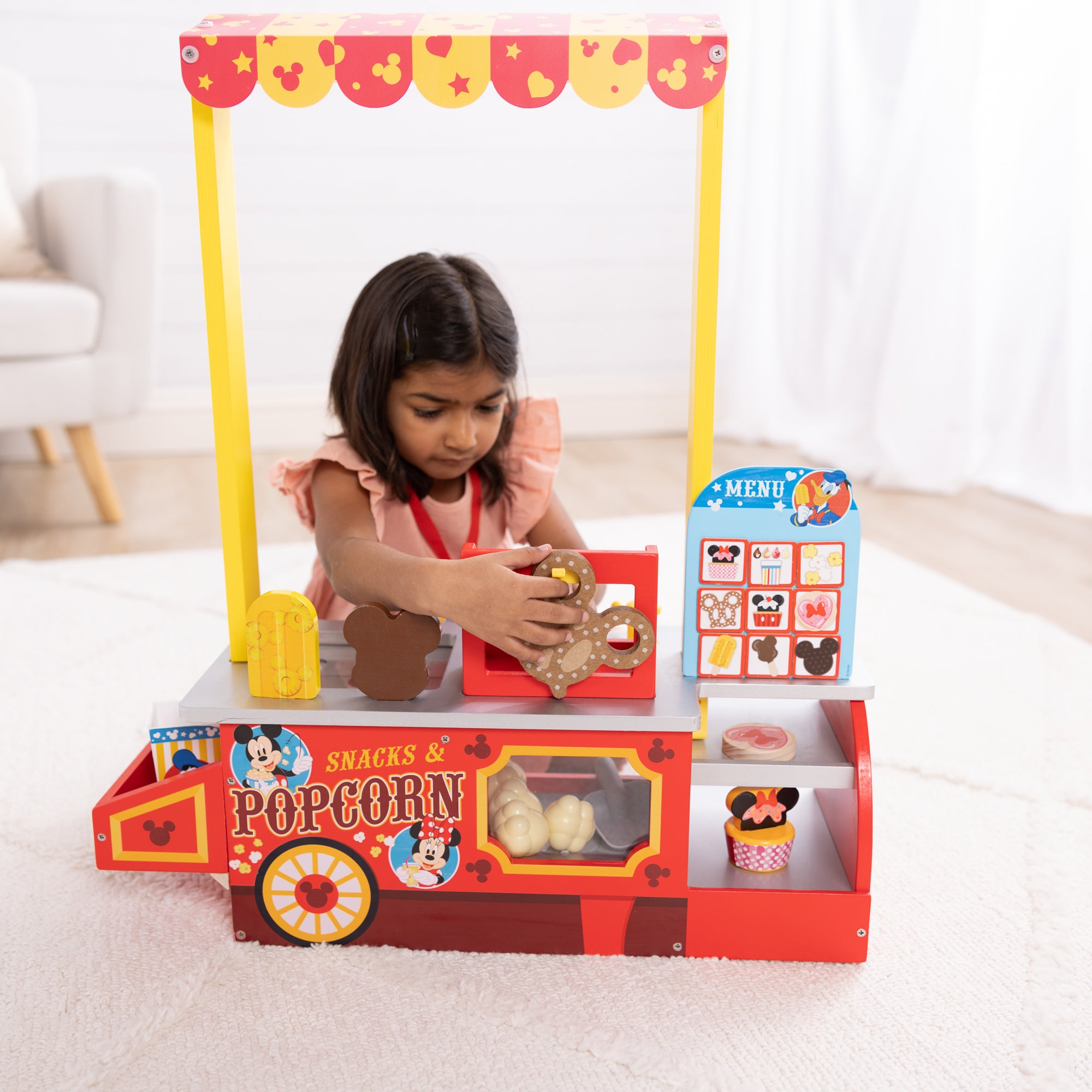 Disney Snacks & Popcorn Wooden Food Counter - Image 8