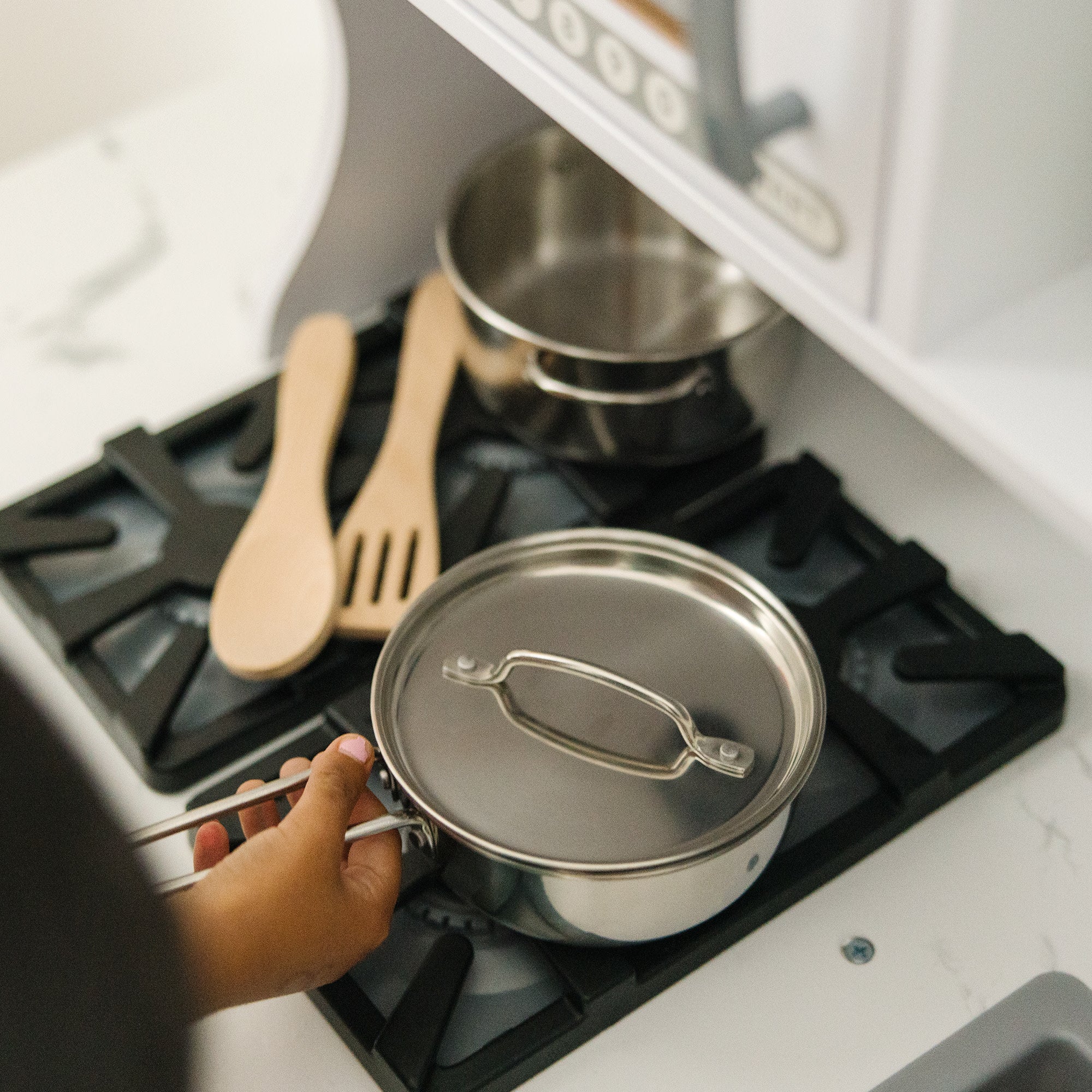 Stainless Steel Pots & Pans Play Set - Image 8