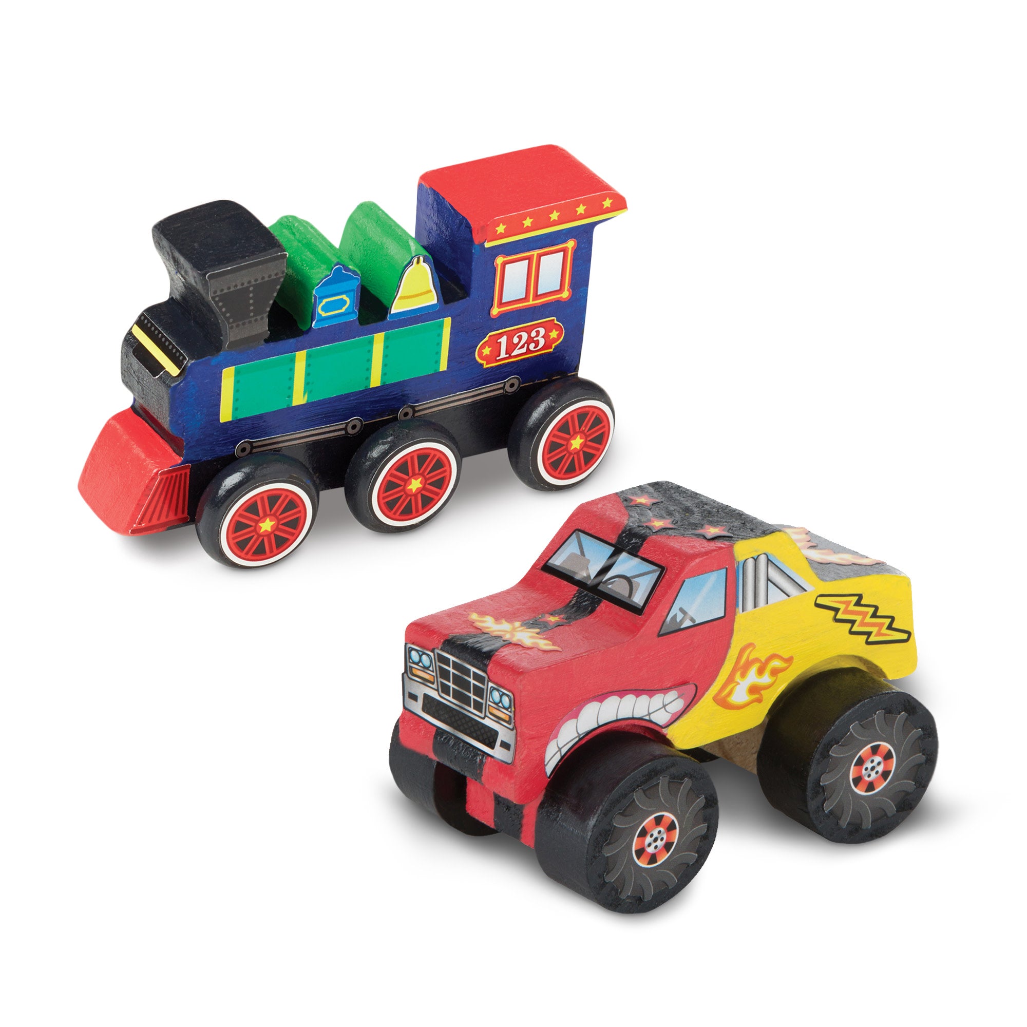 Created by Me!??Vehicles Craft Kit 2-Pack: Monster Truck. Train - Image 3