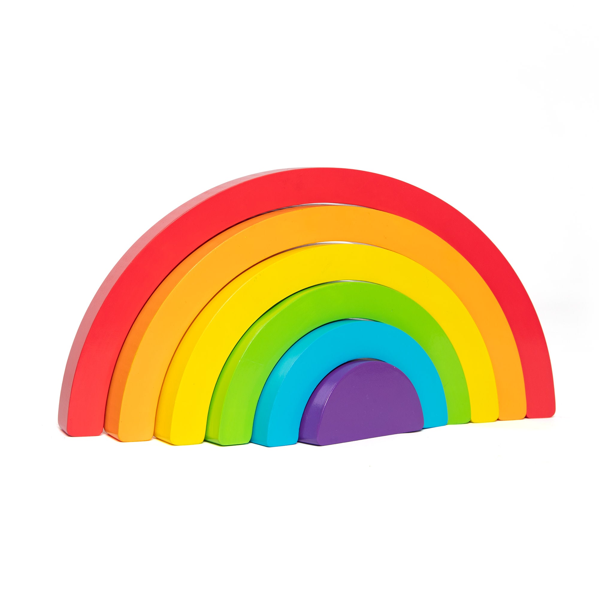 Blue's Clues & You! Wooden Rainbow Stacking Puzzle - 9 Pieces - Image 7