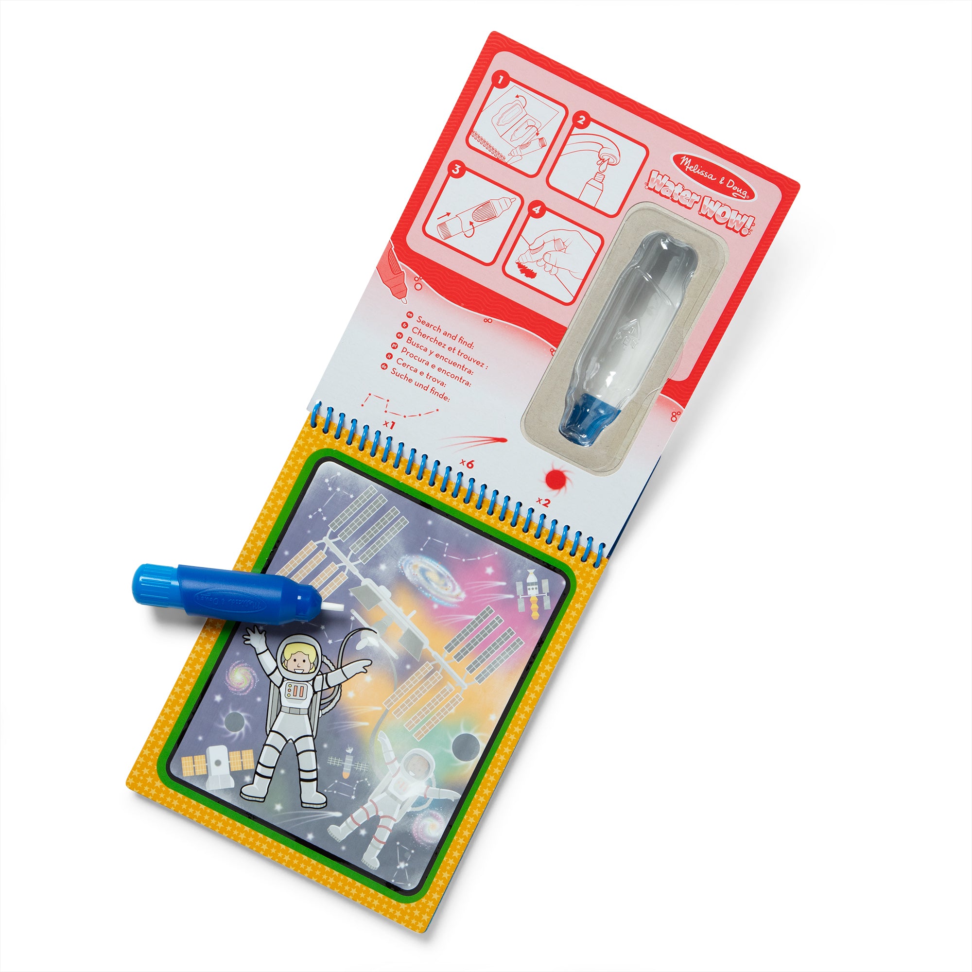 Water Wow! Space Water-Reveal Pad ?C On the Go Travel Activity - Image 3
