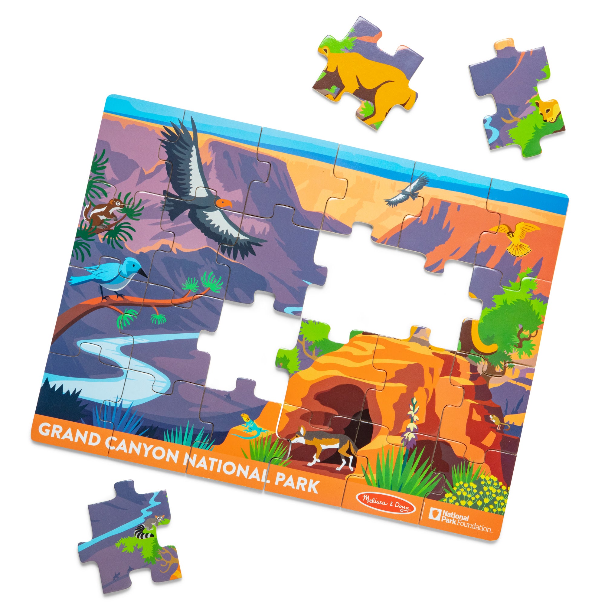 Grand Canyon National Park Wooden Jigsaw Puzzle ?C 24 Pieces - Image 4