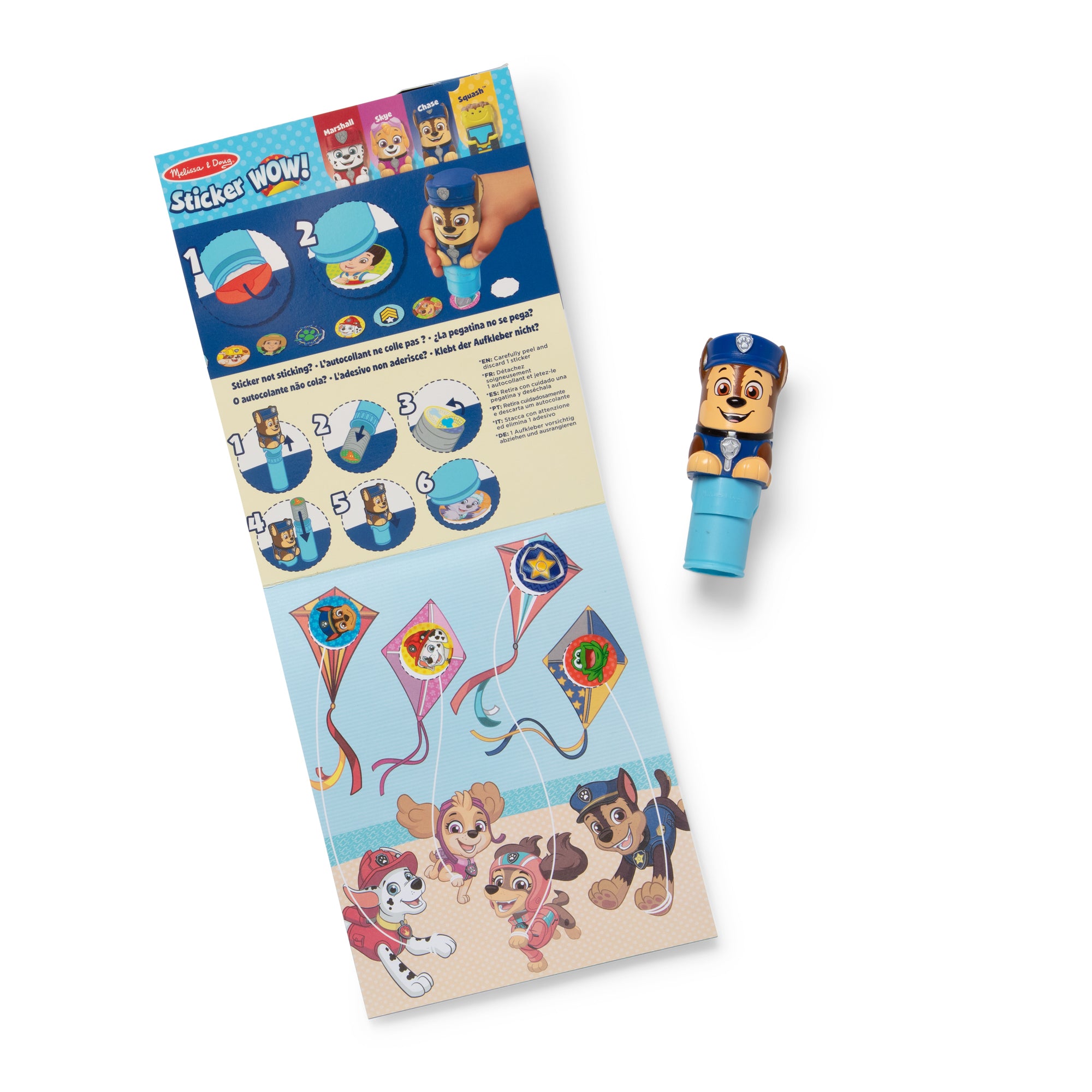 Sticker WOW!? Activity Pad & Sticker Stamper - PAW Patrol Chase - Image 3