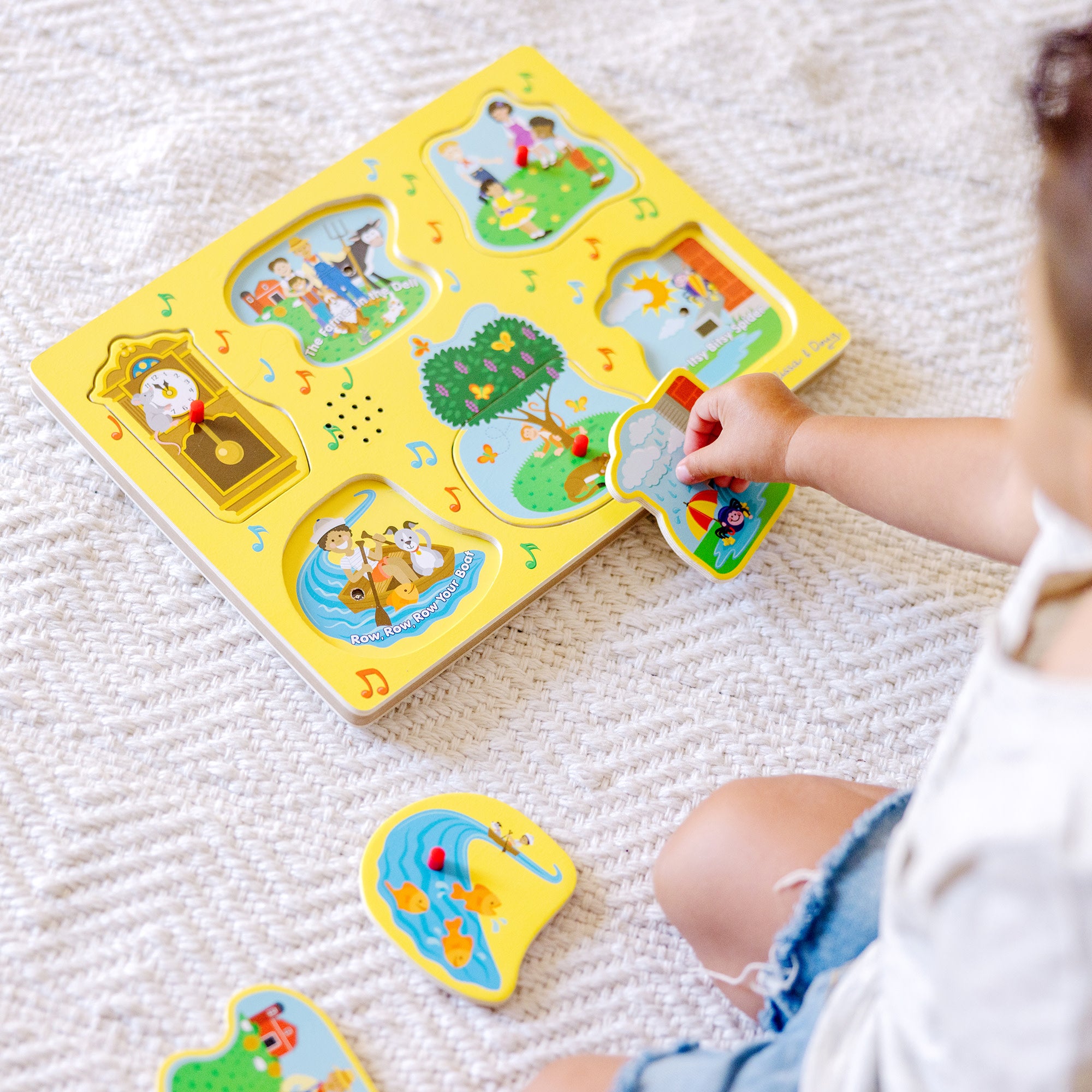 Nursery Rhymes 1 Sound Puzzle - 6 PIeces - Image 2