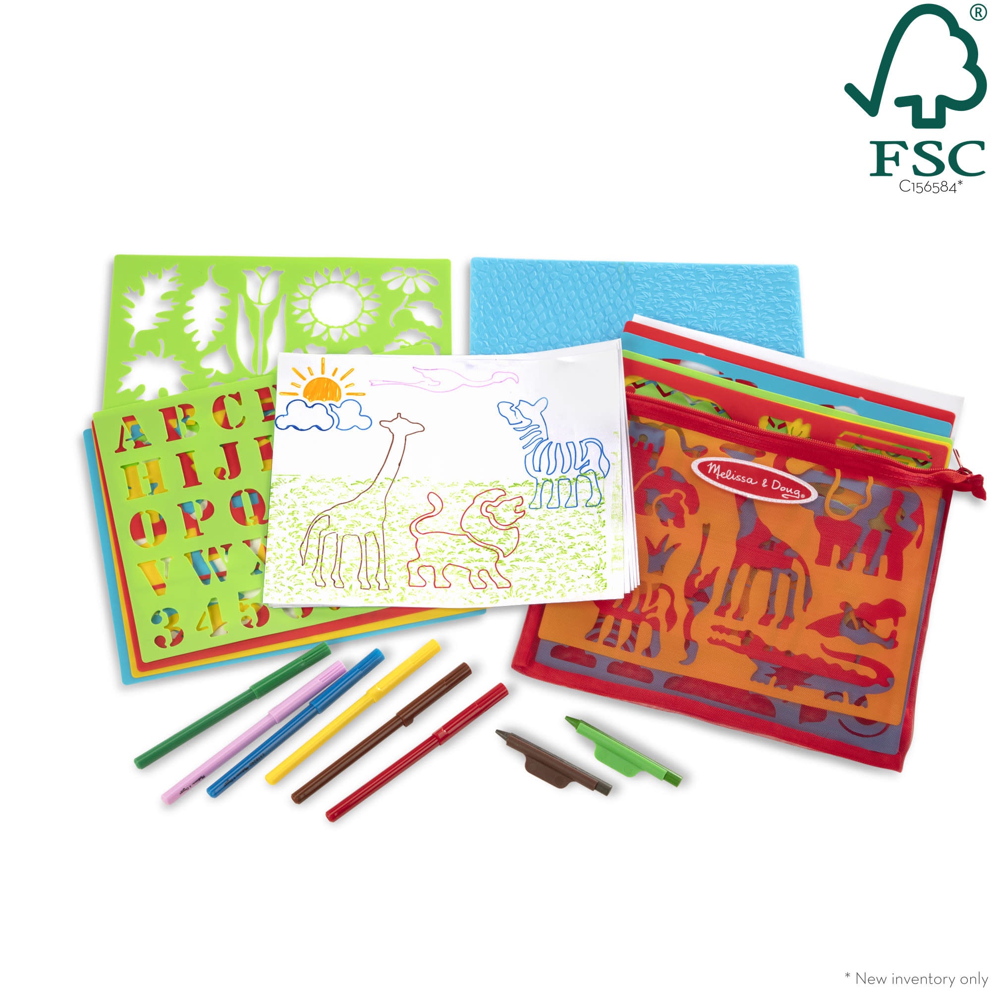 Created by Me! Stencil Art Activity Kit - Image 3