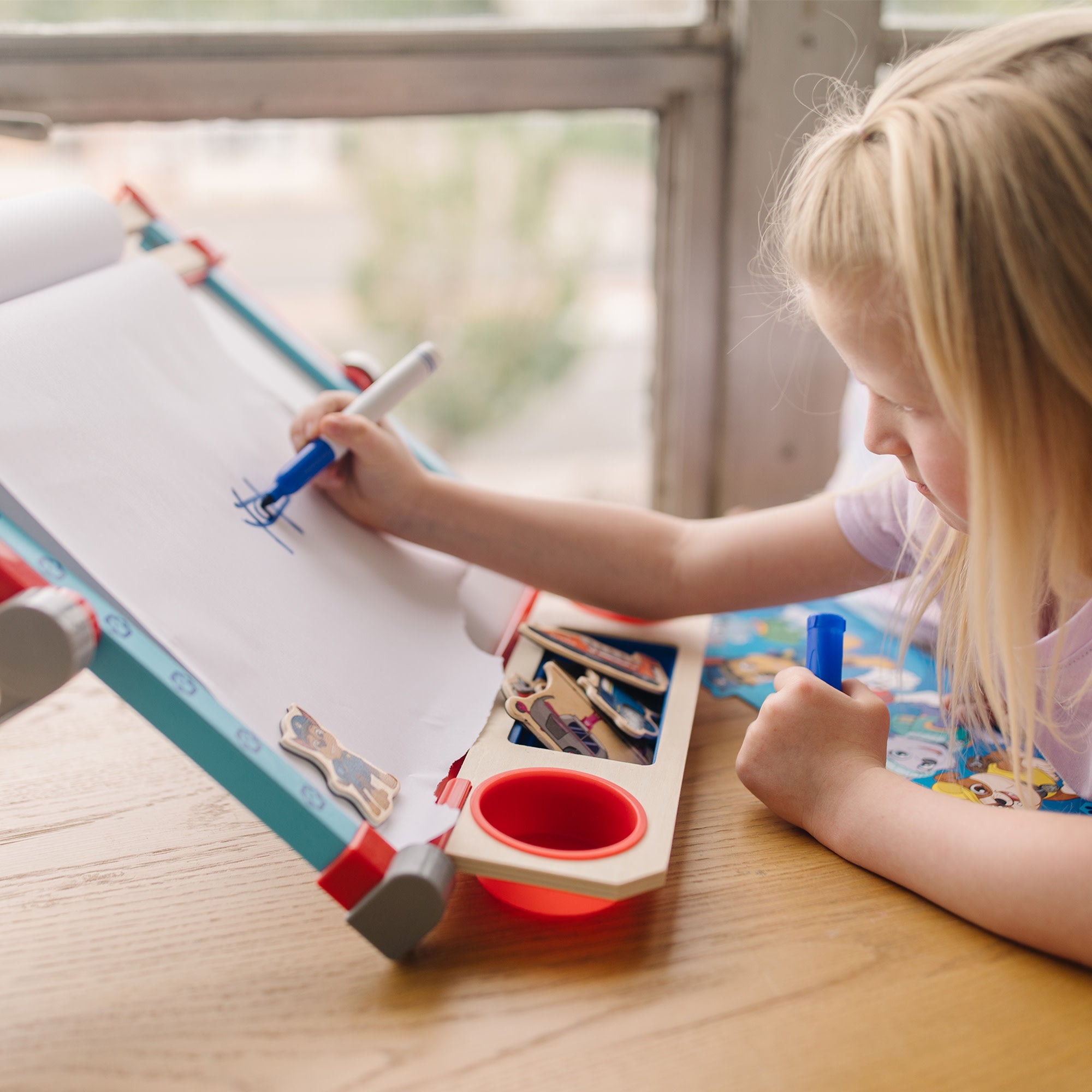 PAW Patrol Wooden Tabletop Art Center - Image 6