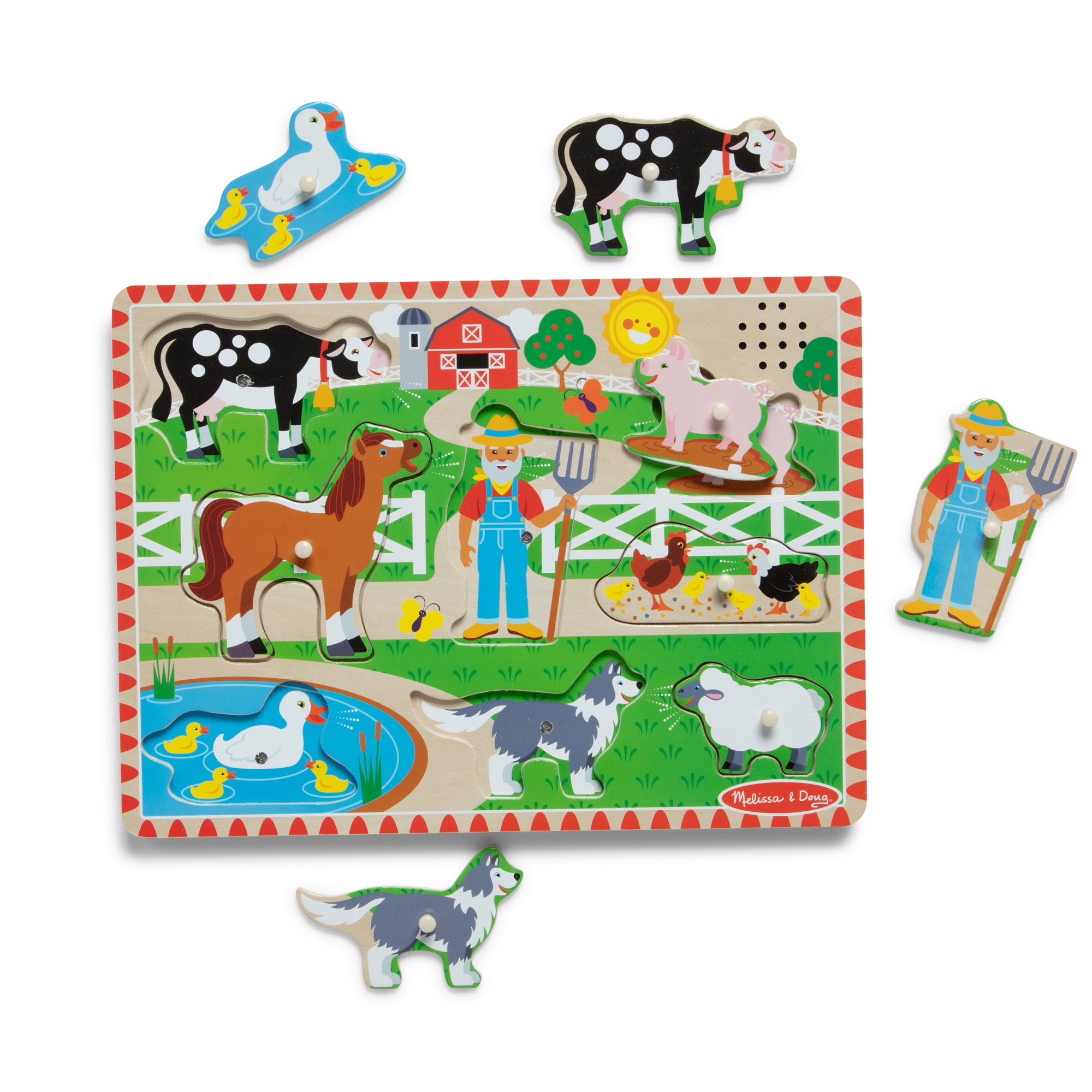 Old MacDonald's Farm Song Puzzle - 8 Pieces - Image 4