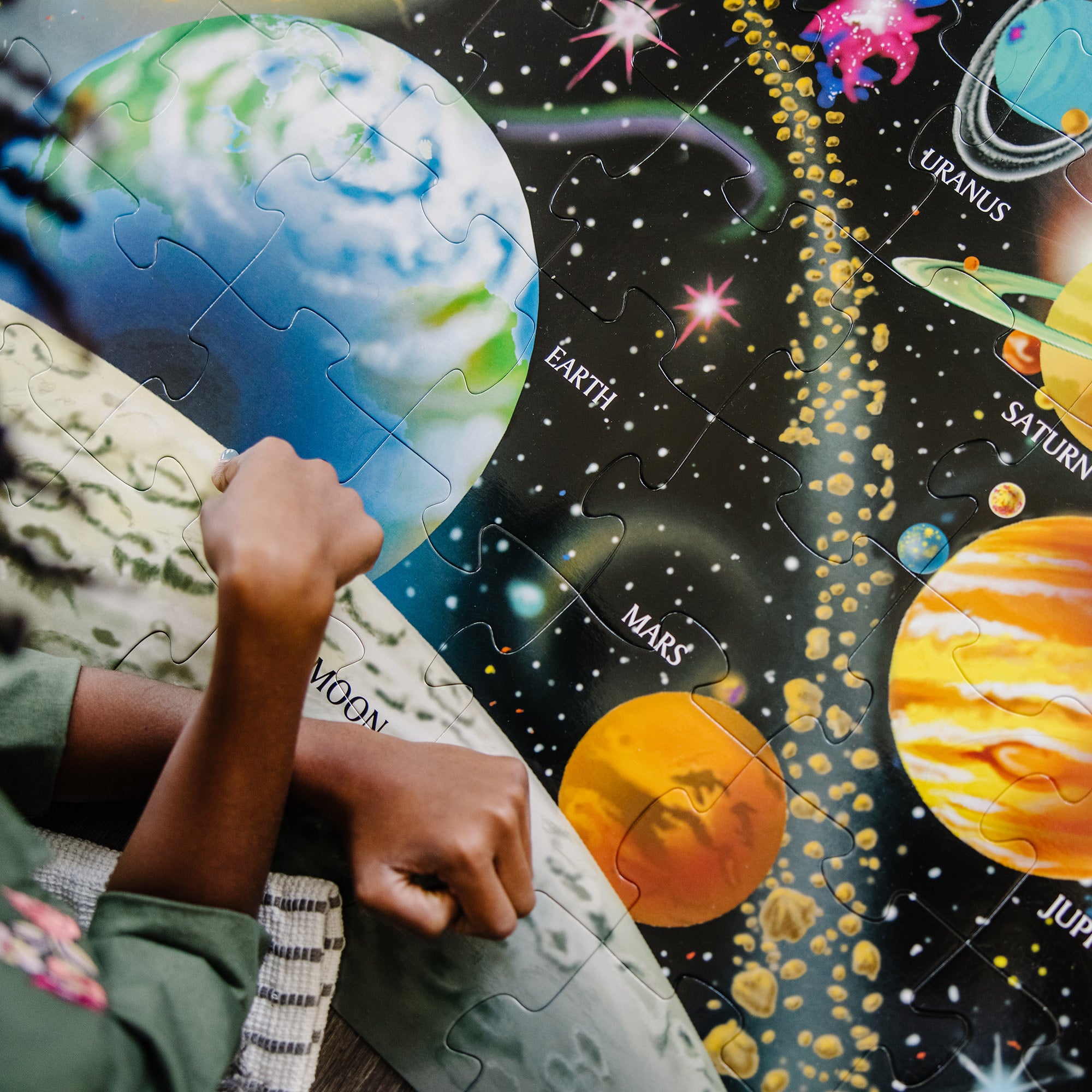 Solar System Floor Puzzle - 48 Pieces - Image 5