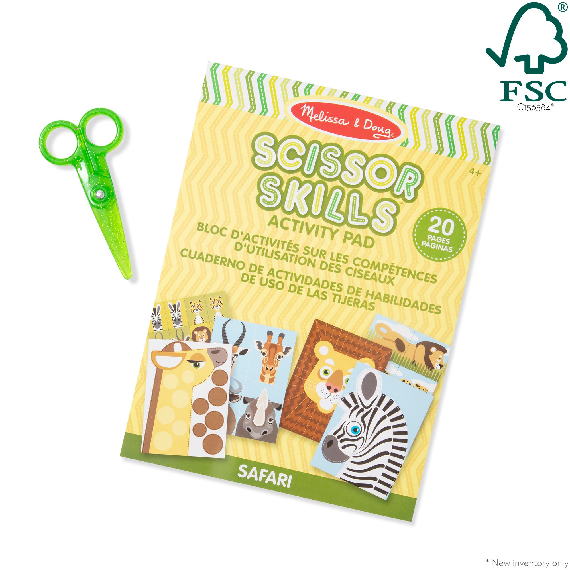 Safari Scissor Skills Activity Pad - Image 3