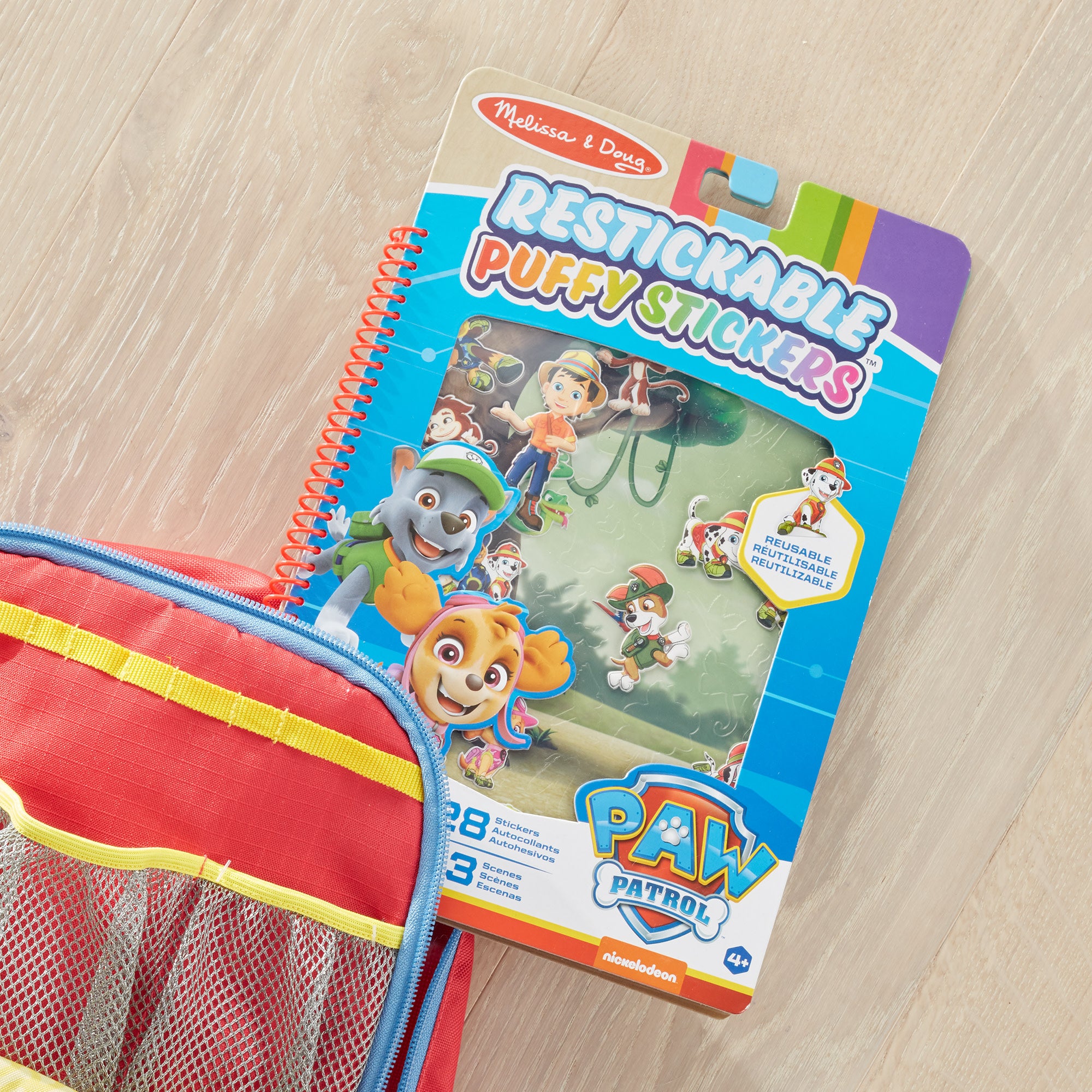 PAW Patrol Restickable Puffy Stickers - Jungle - Image 2